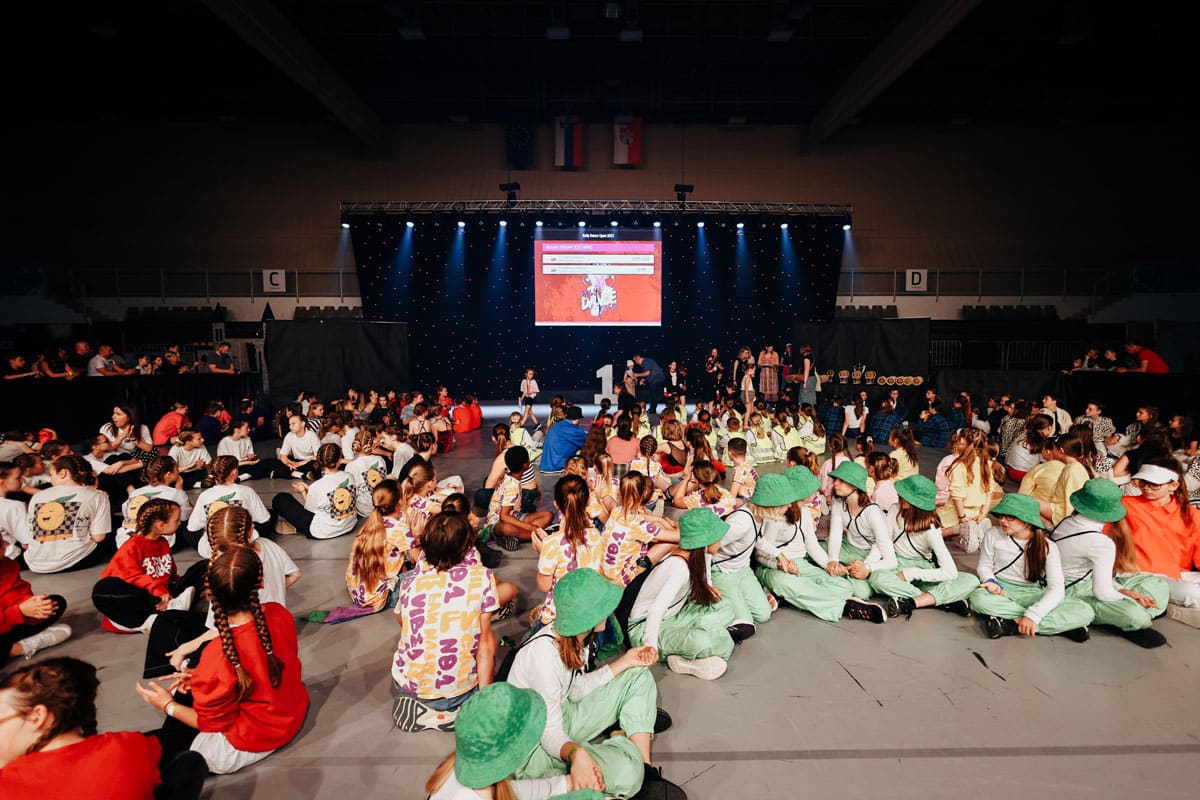 Utrinki drugega dne plesnega tekmovanja Rolly Dance Open 2023 v Mariboru.