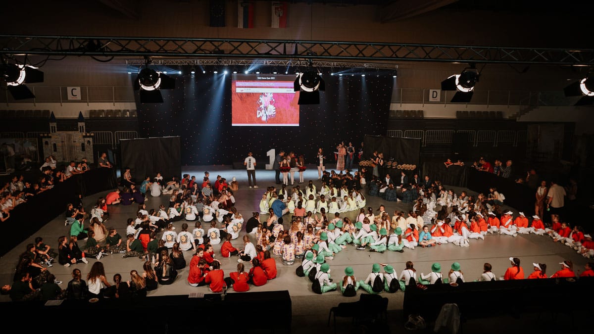 Utrinki drugega dne plesnega tekmovanja Rolly Dance Open 2023 v Mariboru.